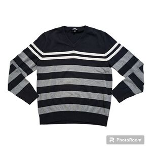 3 FOR 12 SALE Express Striped Sweatshirt Size Large